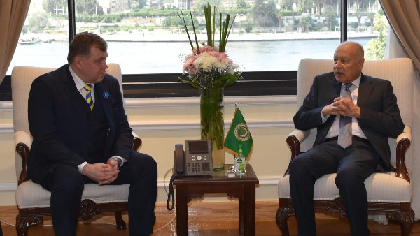 أبو الغيط ورئيس برلمان إستونيا يبحثان جملةً من الملفات الدولية الساخنة