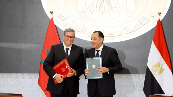 توقيع سلسلة اتفاقيات بين المغرب ومصر