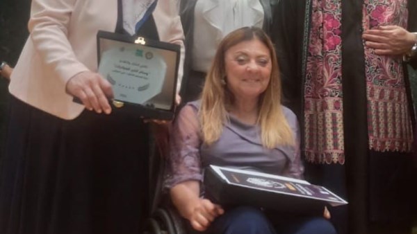 الدكتورة إيمان كريم المشرف على المجلس القومي للإعاقة 