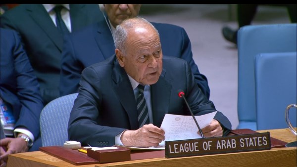 أحمد أبو الغيط الأمين العام لجامعة الدول العربية 