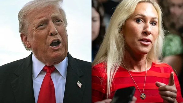 ترامب ومارجوري تايلور