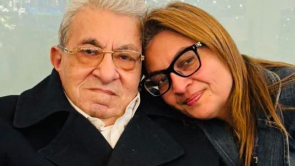 الفنان القدير فاروق فلوكس وابنته يسر