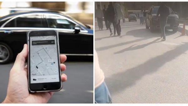 الطالبة وسائق اوبر