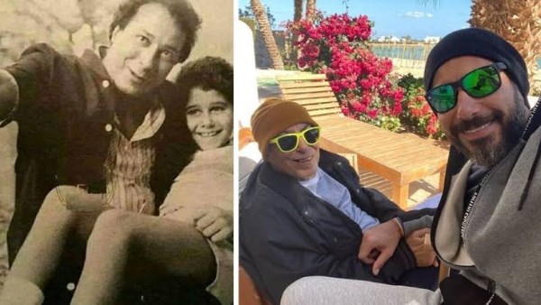 صلاح السعدني ونجله احمد