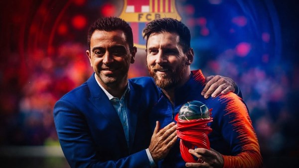 تشافي وميسي