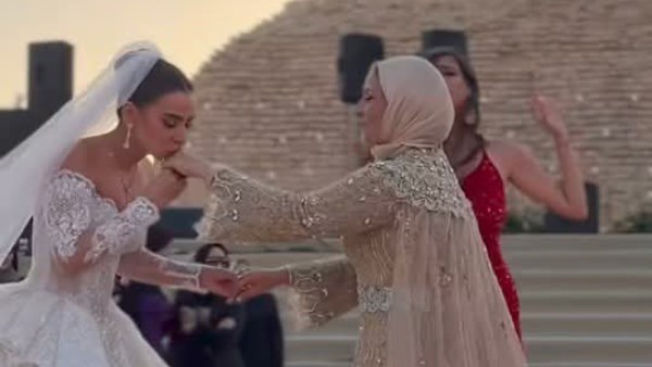 زفاف ابنة هبة قطب 