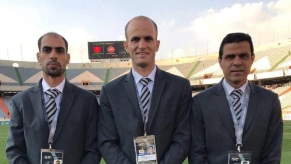 طاقم التحكيم الأردني