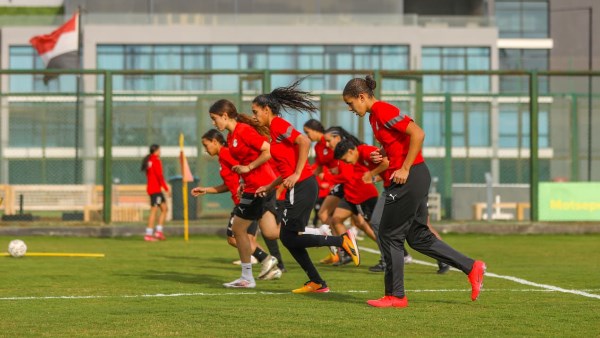 مران منتخب مصر للكرة النسائية