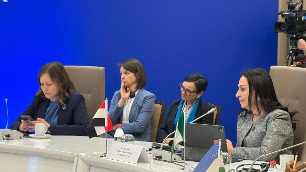 صورة من مشاركة وزيرة التضامن