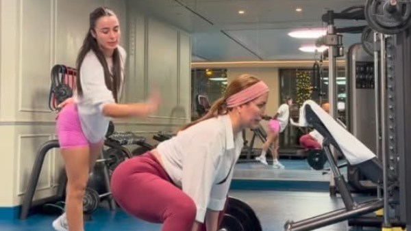 بملابس الجيم.. نسرين طافش تثير الجدل بجمالها فى آخر ظهور لها