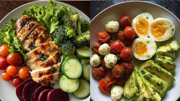 4 أنواع سلطات غنية بالبروتين لاصحاب الدايت