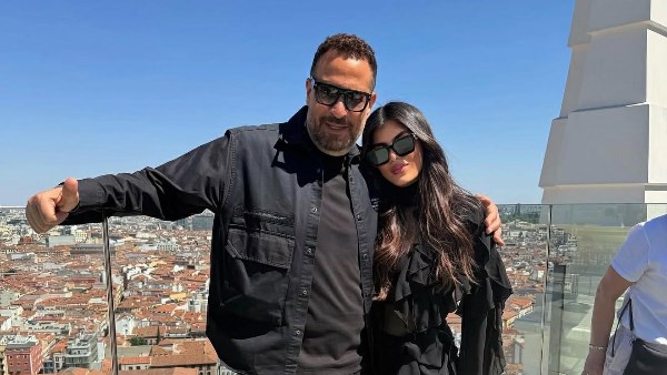 بملابس جريئة.. زوجة ماجد المصرى رفقة فى إسبانيا