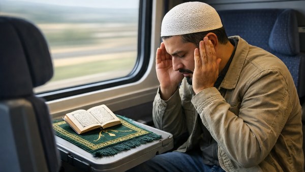 الصلاة في المواصلات