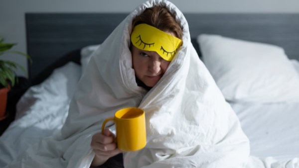 تأثير السهر ليلا لوقت متأخر 