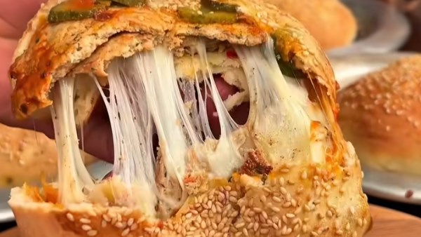 طريقة عمل بيتزا فراخ الدونر 