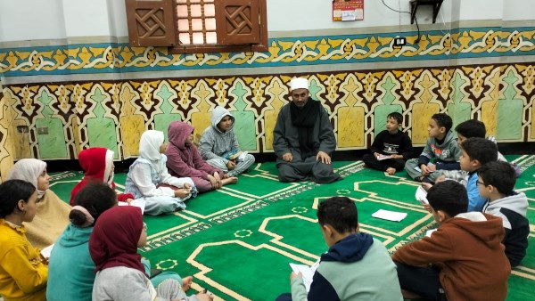 محاورة الأطفال في المساجد