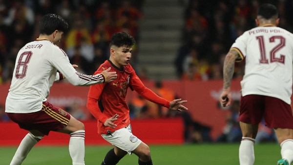 منتخب مصر وإسبانيا 