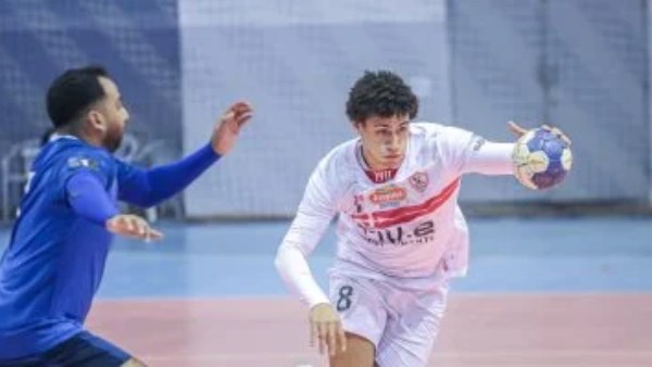 الزمالك والبنك الأهلي كرة اليد 