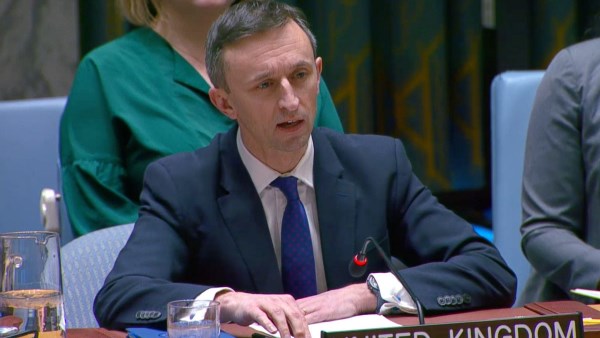  مندوب بريطانيا لدى مجلس الأمن