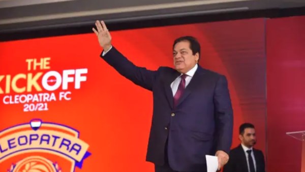  النائب محمد أبو العينين، رئيس نادي سيراميكا كليوباترا