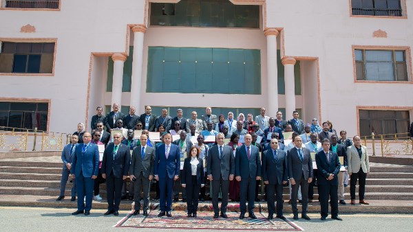 ختام تدريب الكوادر الأفريقية في مجالات الطاقة والاتصالات