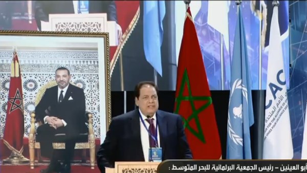 النائب محمد أبو العينين رئيس الجمعية البرلمانية للبحر المتوسط 