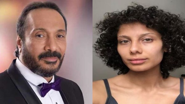 علي الحجار وابنته بثينة 