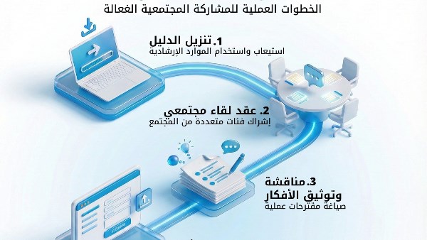  المشاركة المجتمعية في رسم مستقبل ليبيا