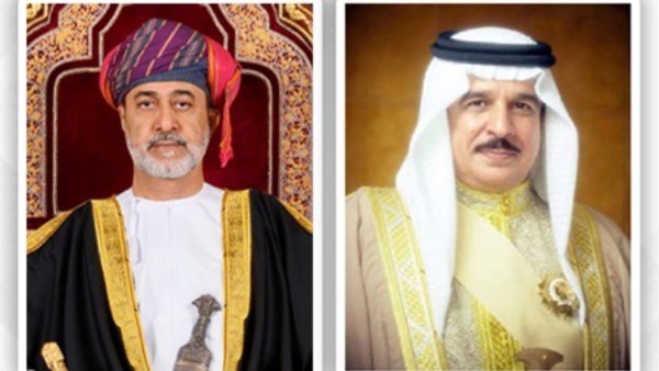 ملك البحرين وسلطان عمان 