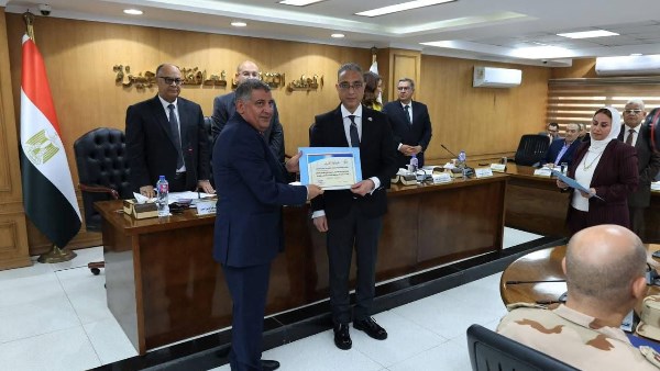 جانب من التكريم 