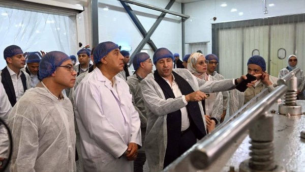 خلال الزيارة 