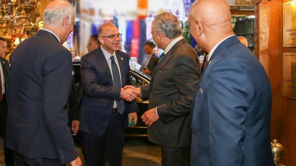 وزير الاستثمار خلال مشاركته في الافتتاح