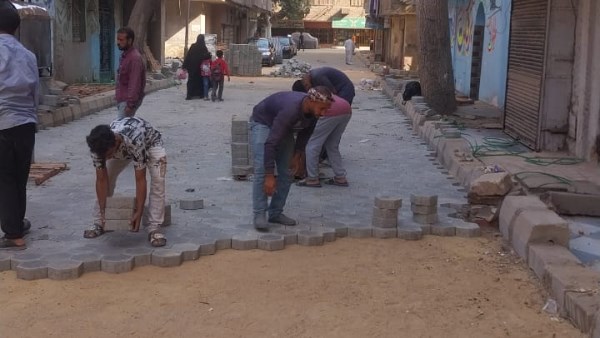 رصف وتطوير الشوارع