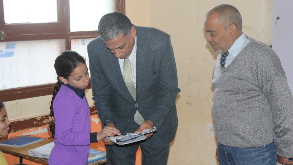 سعيد عطية وكيل وزارة التربية والتعليم بالجيزة