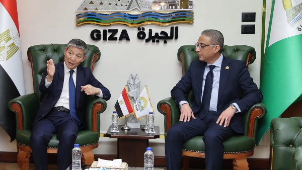 الدكتور أحمد الأنصاري محافظ الجيزة 