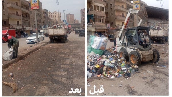 محافظ الجيزة يتفقد حالة النظافة والطرق بمتفرعات شارعي فيصل والهرم وعثمان محرم