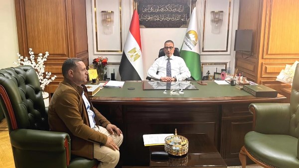  الدكتور أحمد الأنصاري محافظ الجيزة 