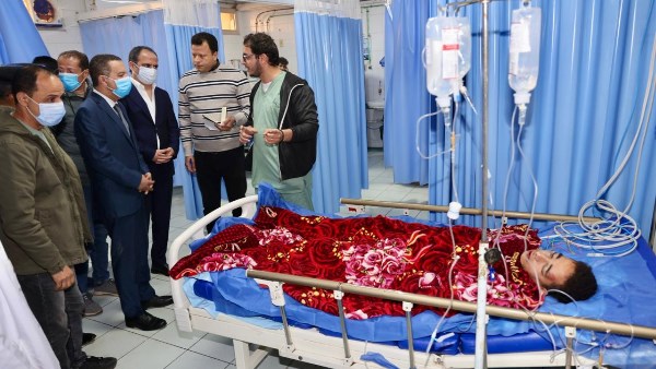 حادث تصادم في المنوفية 