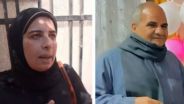 المجني عليه مع نجلته