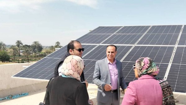 الطاقة الشمسية بصحة بني سويف