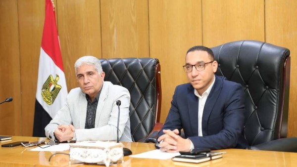 نائب محافظ المنيا والسكرتير العام 