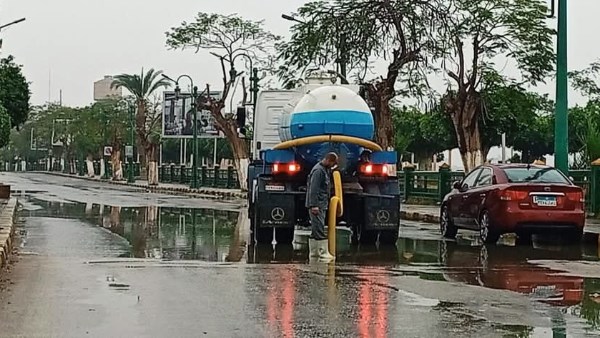 محافظ المنيا: جهود مكثفة للوحدات المحلية في التعامل مع تداعيات الأمطار والتقلبات الجوية