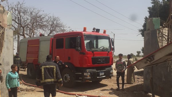 السيطرة على الحريق 