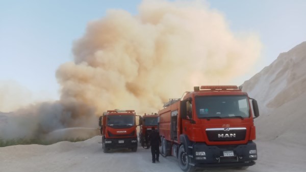 السيطرة على الحريق 