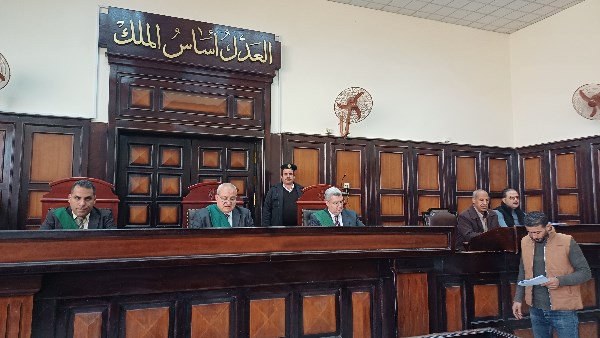 هيئة الدائرة الثالثة بمحكمة جنايات أسيوط 