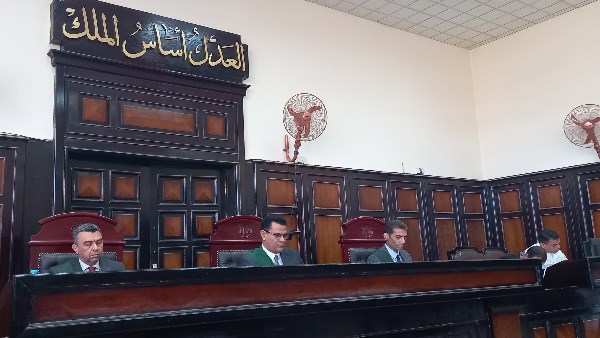 هيئة الدائرة الخامسة بمحكمة جنايات أسيوط 