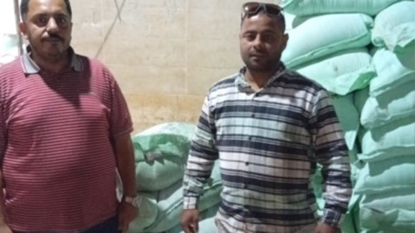 ضبط 25 جوال دقيق مدعم قبل تهريبها للسوق السوداء بمركز الفتح