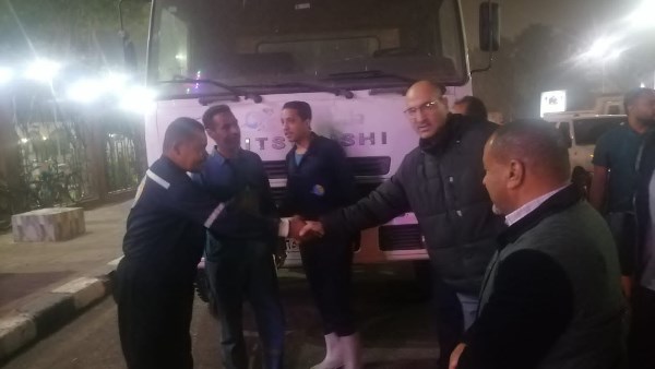 نقاط تمركز معدات التدخل السريع