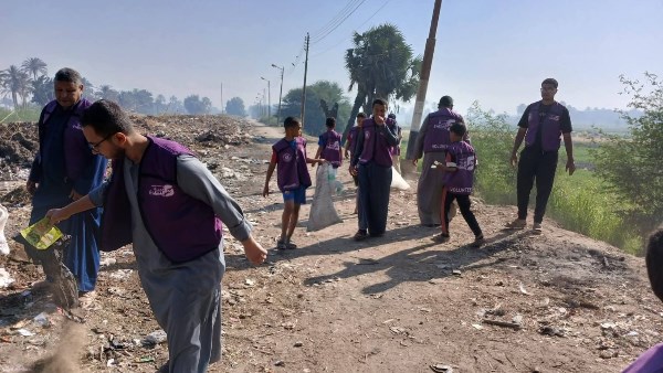 تجميل قرية كوم الضبع 