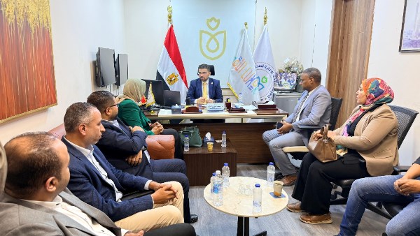 اجتماع اللجنة التنسيقية لهيئات منظومة التأمين الصحي الشامل بمحافظة الأقصر